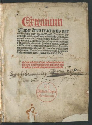 Exercitium super omnes tractatus parvorum logicalium Petri Hispani