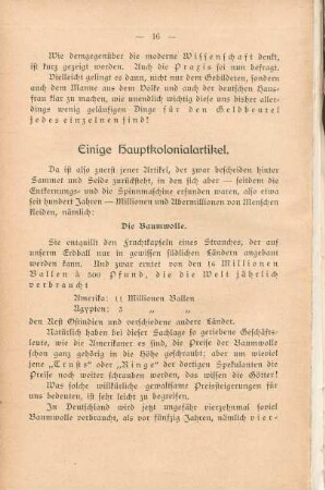 Die Baumwolle