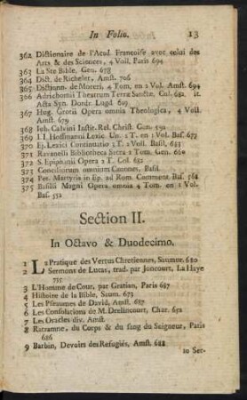 Section II.