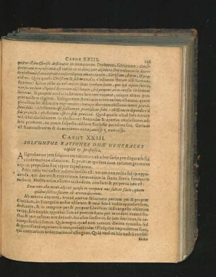 Caput XXIII. Solvuntur Rationes Duae Generales ...