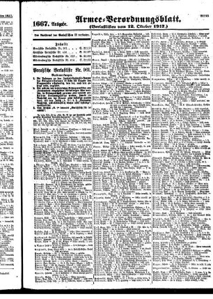 1667. Ausgabe. Freitag, 12. Oktober 1917