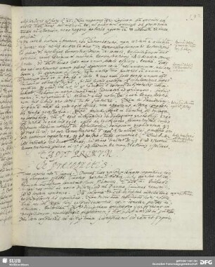 CAPVT PRJMVM. De praecognitis.