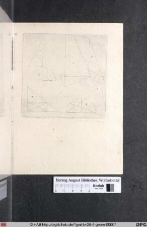 Darstellung und Konstruktion geometrischer Körper.