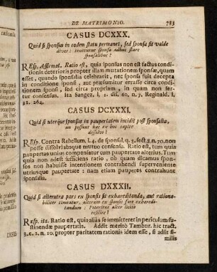 783-793, Casus DCXXX - DCXLVI