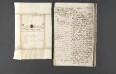 Vertrauliche Korrespondenz zwischen Markgraf Friedrich VII. Magnus von Baden-Durlach und Herzog Eberhard III. von Württemberg.