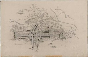 Gsaenger, Gustav; Grafenwöhr / Oberpfalz (Bayern); Bebauungsplan - Lageplan