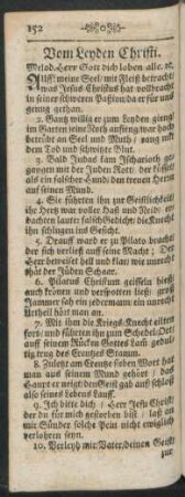 Vom Leyden Christi.