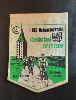 Andenken / Wimpel-Sammlung / 1. DCC - Radwanderwoche 1988