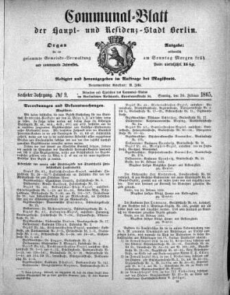 1865,9: No. 9, 26. Februar 1865