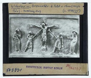 Hildesheim, Dom, Bernwardstür : rechter Flügel, 3. Feld von oben