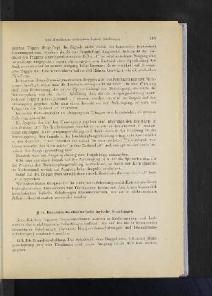 § 15. Kombinierte elektronische logische Schaltungen