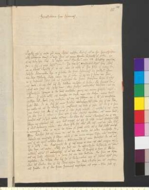 Brief von Steinhaus, Diedrich Christian August an Goethe, Johann Wolfgang von