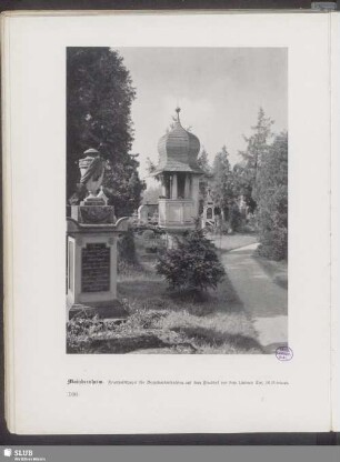 Mainbernheim. Friedhofkanzel für Begräbniandachten auf dem Friedhof vor dem Unteren Tor, 1618 erbaut