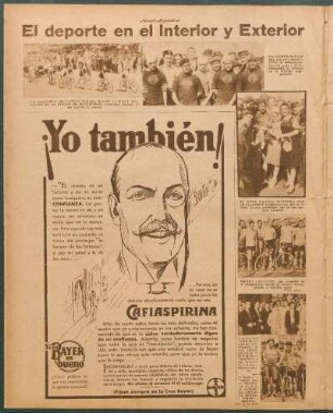 El deporte en el interior y exterior [Fotografías]