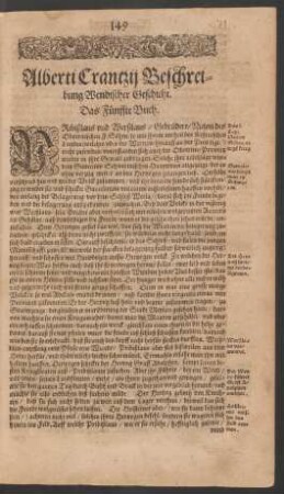 Das Fünffte Buch.