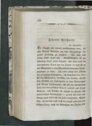 Zehnter Abschnitt