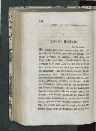 Zehnter Abschnitt