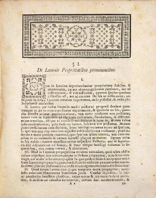 Dissertatio physica de lumine