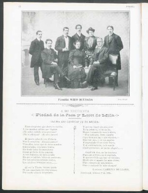 [Fotografía de] Familia Miró Quesada