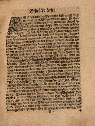 Wahre umständliche Erzehlung von dem Mägdlein zu Hartmannsdorff ...