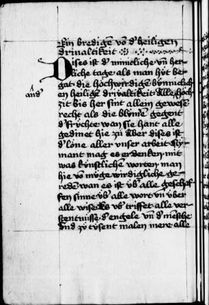 Johannes Tauler: Predigt, Exzerpte
