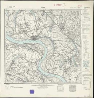 Meßtischblatt 2353 : Rees, 1926 : Rees. - Aufn. 1895, bericht. 1926. - 1:25000. - [Berlin]: Reichsamt für Landesaufnahme, 1926. - 1 Kt.