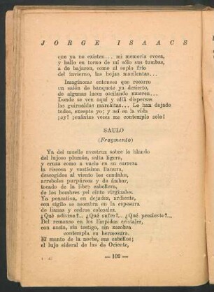 Saulo : (Fragmento)