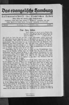 Das Herz stillen