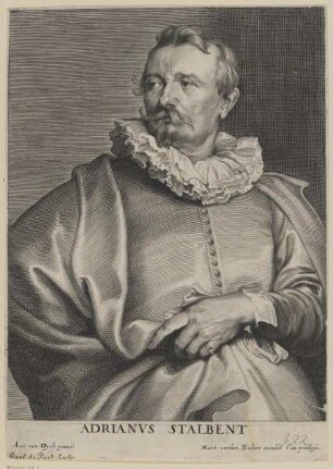 Bildnis des Adrianvs Stalbent