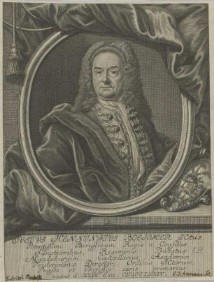 Bildnis des Justus Henningius Böhmer