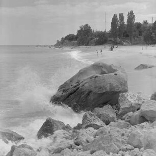 Strand am Schwarzen Meer