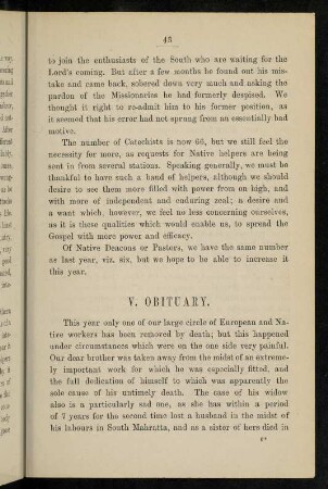 43-48, V. Obituary