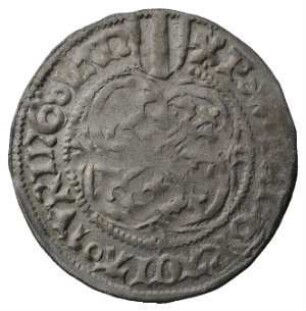 Münze, 1 Pfahlschildgroschen, 1442 - 1444