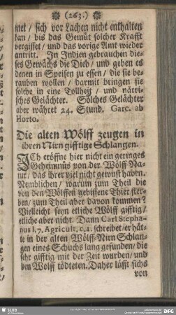 Die alten Wölff zeuegn in ihren Nirn gifftige Schlangen