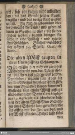 Die alten Wölff zeuegn in ihren Nirn gifftige Schlangen