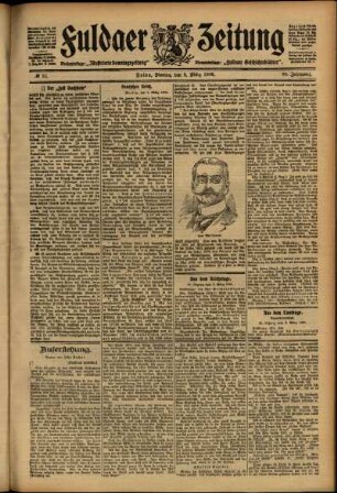 Ausgabe vom Montag, den 05. März 1906.