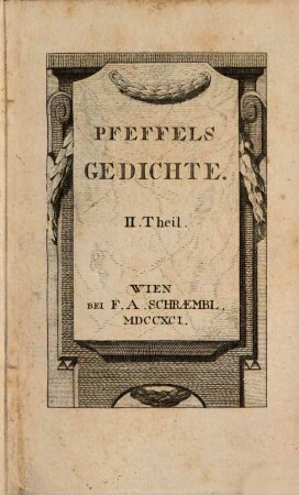 Poetische Versuche, 2