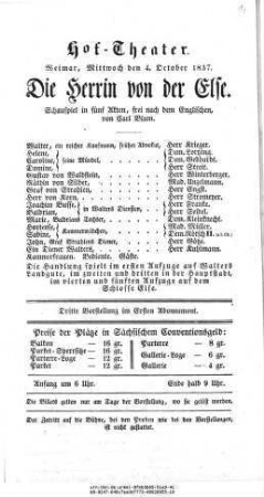 Die Herrin von der Else