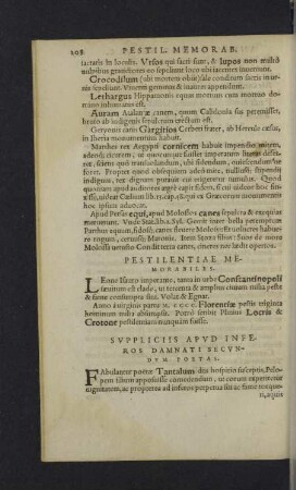 Pestilentiae memorabiles.