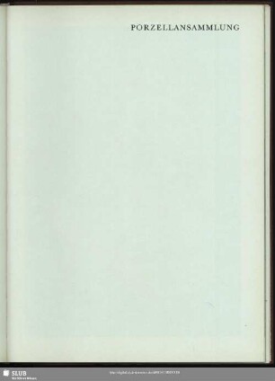 Porzellansammlung