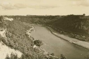 Das Elbtal bei Obervogelgesang, stromaufwärts gesehen