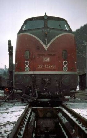 Horb Bw Lok 221 122 Tanken Wasserkran württ. Bauart Vorheizung