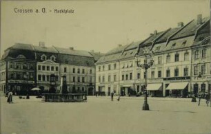 Postkarte, Crossen (Krosno Odrzańskie)
