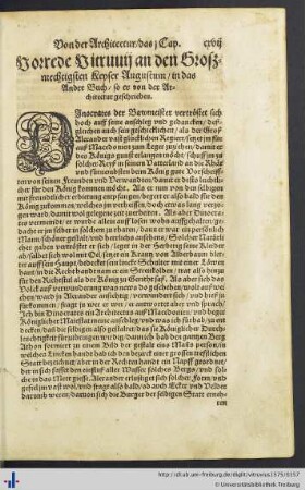 Das Ander Buch Vitruvii.