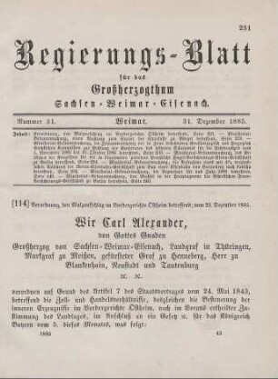114. Verordnung, den Malzaufschlag im Vordergericht Ostheim betreffend