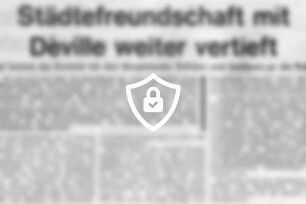 Städtefreundschaft mit Déville weiter vertieft