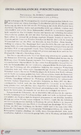 Ibero-Amerikanische Forschungsinstitute
