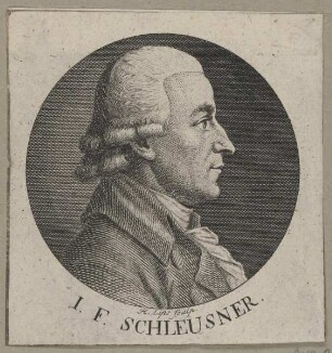 Bildnis des I.F. Schleusner
