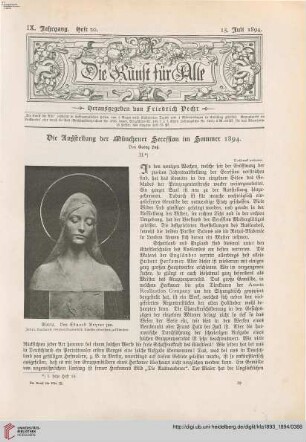 Heft 20 (15. Juli 1894)