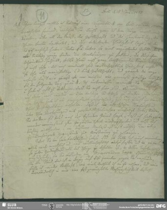 Eigenh. Brief von Friedrich Gottlieb Welcker an August Wilhelm von Schlegel, Bonn, 15.06.1827